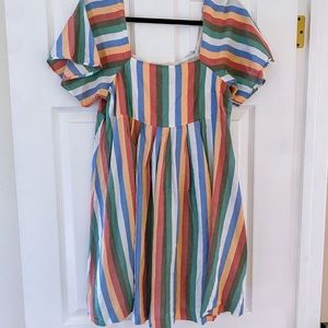 Madewell Colorful canopy dress